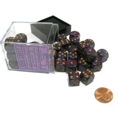 Dice>Speckled 12mm D6 Chessex Dice Block (36 Dice) - Hurricane - Your Source for Gaming Essentials