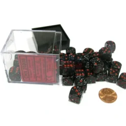 Dice>Speckled 12mm D6 Chessex Dice Block (36 Dice) - Space - Your Source for Gaming Essentials
