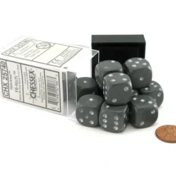 Dice>Speckled 16mm D6 Chessex Dice Block (12 Dice) - Hi-Tech - Your Source for Gaming Essentials