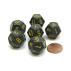 Dice>Speckled 18mm 12 Sided D12 Chessex Dice, 6 Pieces - Urban Camo - Your Source for Gaming Essentials