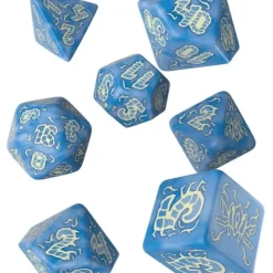 Dice>Starfinder Attack of the Swarm Adventure Path 7-Die Polyhedral Dice Set - Your Source for Gaming Essentials