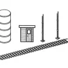 Stewart 304 HO Branchline Cattle Spraying Facility Cast - Your Source for Gaming Essentials* Trains