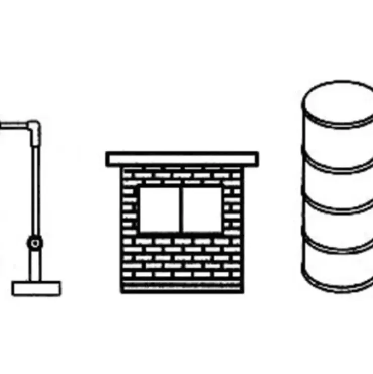 Stewart 301 HO Branchline Watering Facility Kit - Your Source for Gaming Essentials* Trains