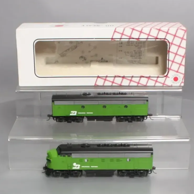Stewart 5911 HO Burlington Northern Diesel EMD F9 A/B Set - Your Source for Gaming Essentials* Trains