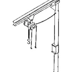 Stewart 214 HO I-Beam Crane Hoist Kit - Your Source for Gaming Essentials* Trains