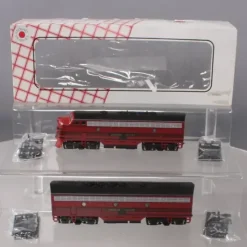 Stewart 5616 HO Lehigh Valley EMD F7 A/B Phase I Early Diesel Locomotive Set - Your Source for Gaming Essentials* Trains