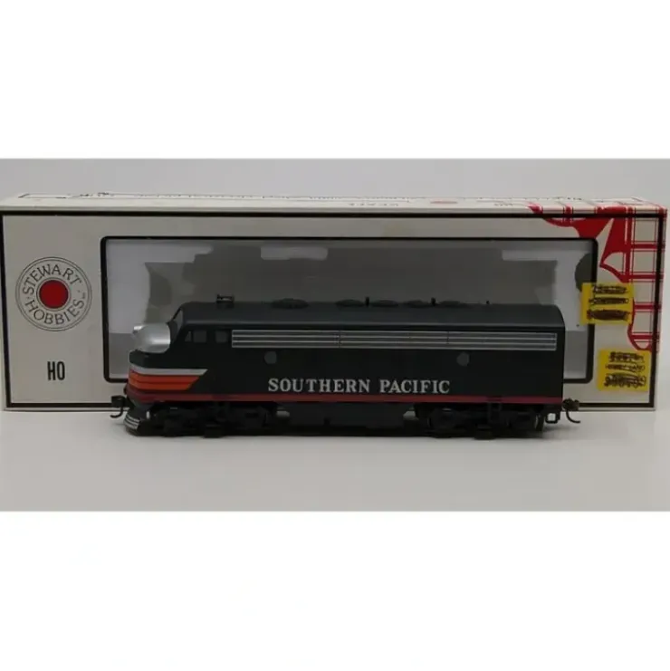 Stewart 9240 HO SP Black Widow F7A Phase II Powered Diesel Locomotive LN/Box - Your Source for Gaming Essentials* Trains