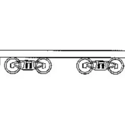 Stewart 1230 N Heavy Duty Steel Mill Flat Car Kit - Your Source for Gaming Essentials* Trains