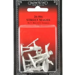 Tabletop Miniatures>Street Mages (4) #20-506 Shadowrun RPG Metal Ral Partha Figure - Your Source for Gaming Essentials