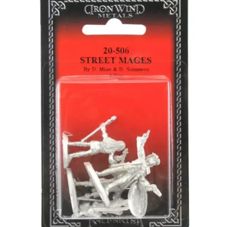 Tabletop Miniatures>Street Mages (4) #20-506 Shadowrun RPG Metal Ral Partha Figure - Your Source for Gaming Essentials