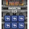 Dice>Tanks: The Modern Age - United States Dice Set (6 Dice) - Your Source for Gaming Essentials