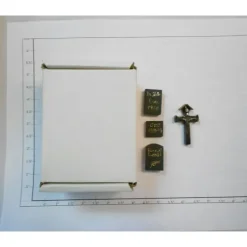 Taura Figures 13.15 White Metal Cemetery Tombstones And Cross Figure - Your Source for Gaming Essentials* Trains