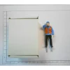 Taura Figures 13.30 White Metal Security Post Horn Blowing Figure - Your Source for Gaming Essentials* Trains