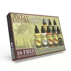 Tabletop Miniatures>The Army Painter Warpaints: Metallics Paint Set - 8 Paints - Your Source for Gaming Essentials