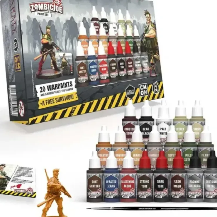 Tabletop Miniatures>The Army Painter Warpaints: Zombicide 2nd Edition Paint Set - Your Source for Gaming Essentials