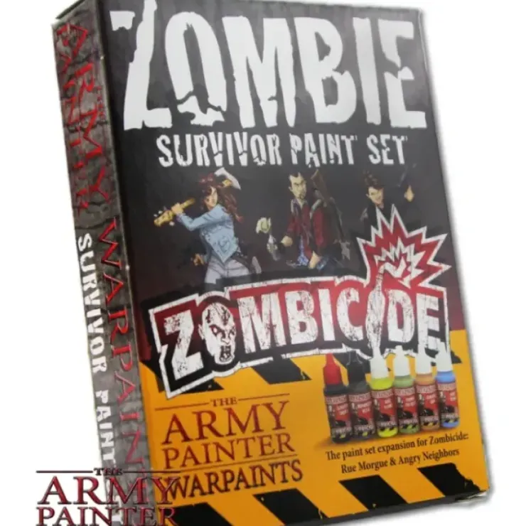 Tabletop Miniatures>The Army Painter Warpaints: Zombicide Survivor Paint Set - Your Source for Gaming Essentials