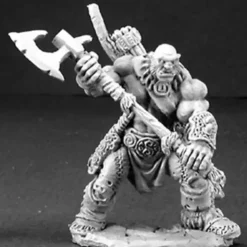 Tabletop Miniatures>Thelgar Halfblood Half Orc Barbarian 03197 Dark Heaven - Your Source for Gaming Essentials