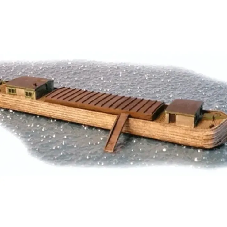 The N Scale Architect 30040 Erie Canal Barge Kit - Your Source for Gaming Essentials* Trains
