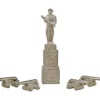 The N Scale Architect 20048 Hero's Park Monument Metal Unpainted Kit - Your Source for Gaming Essentials* Trains
