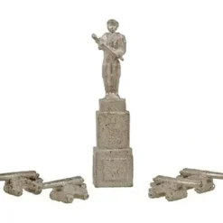 The N Scale Architect 20048 Hero's Park Monument Metal Unpainted Kit - Your Source for Gaming Essentials* Trains