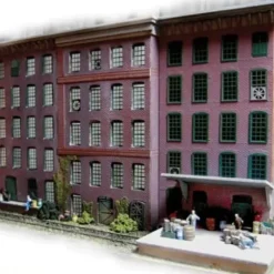 The N Scale Architect 50066 HO Wall Panel System Starter Set Kit - Modern Brick - Your Source for Gaming Essentials* Trains