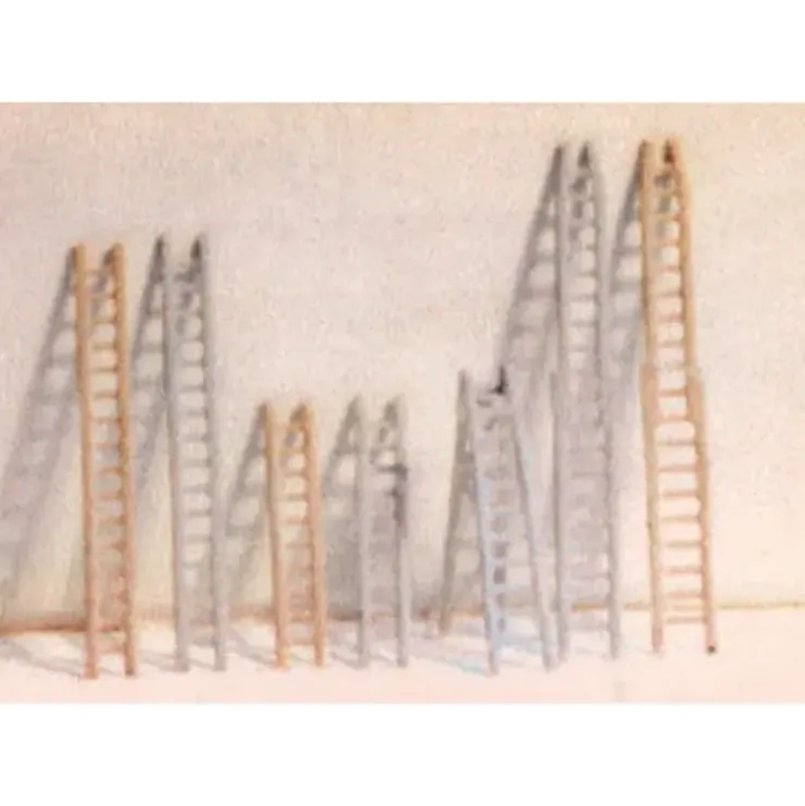 The N Scale Architect 90098 Ladder Assortment 6 - Your Source for Gaming Essentials* Trains