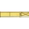 The N Scale Architect 61071 Model Builder's Supply Line Etched Brass Fencing Kit - Your Source for Gaming Essentials* Trains