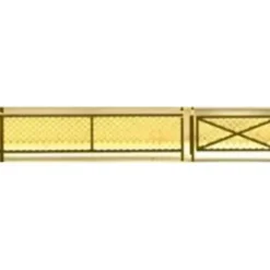 The N Scale Architect 61071 Model Builder's Supply Line Etched Brass Fencing Kit - Your Source for Gaming Essentials* Trains