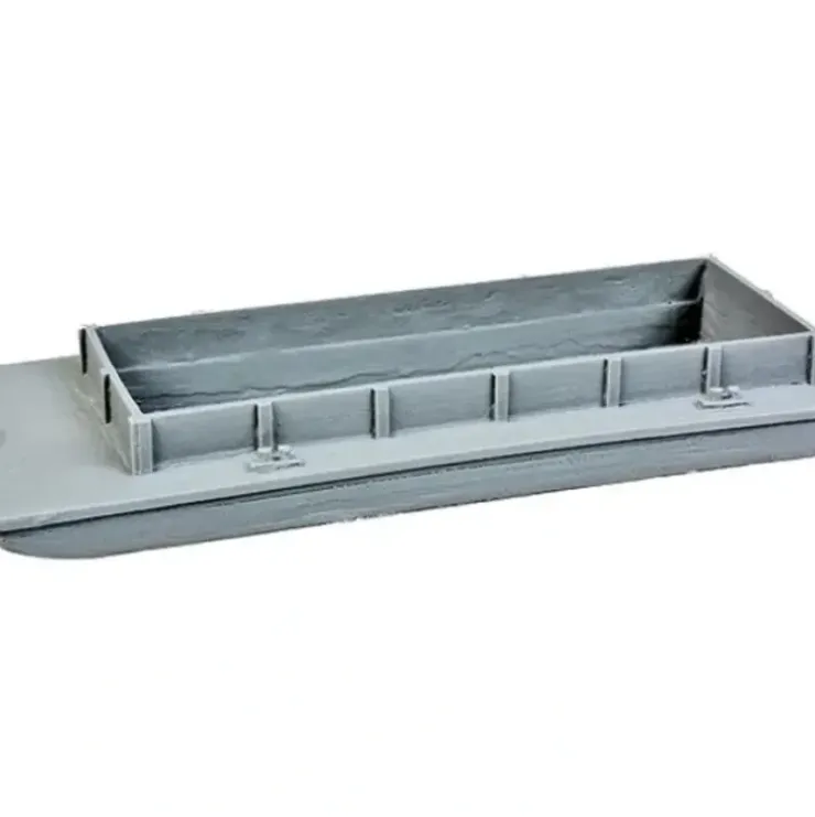 The N Scale Architect 30045 Z Scale Open-Scow Barge - Your Source for Gaming Essentials* Trains