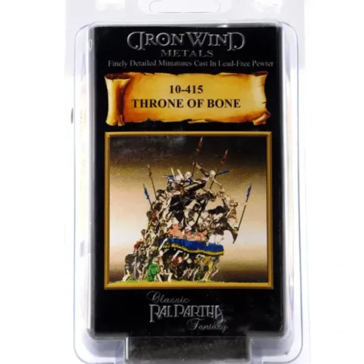Tabletop Miniatures>Throne of Bone #10-415 Classic Ral Partha Fantasy RPG Metal Figure - Your Source for Gaming Essentials
