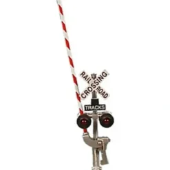 Tomar Industries 863 HO RR Crossing Signal w/Gate four LED,s 2-front,2-back - Your Source for Gaming Essentials* Trains