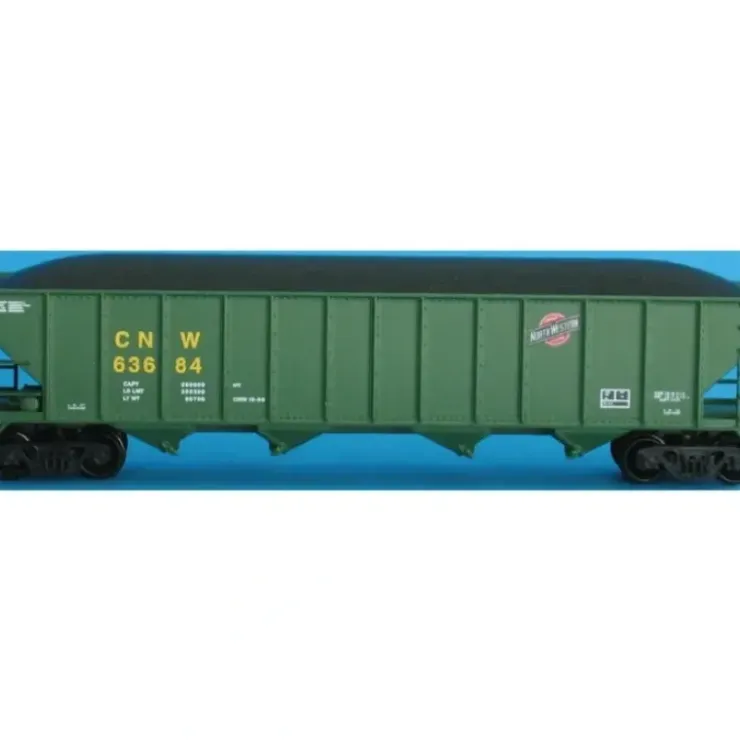 Trainworx Inc 240508 N Chicago & North Western 100T Quad Hopper #63635 - Your Source for Gaming Essentials* Trains