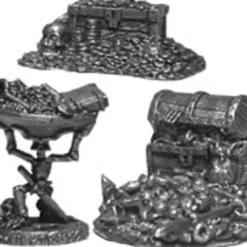 Tabletop Miniatures>Treasure Troves (3) #01-225 Classic Ral Partha Fantasy RPG Metal Figure - Your Source for Gaming Essentials