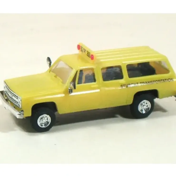Trident Miniatures 90116 HO Chevrolet Suburban School Bus - Your Source for Gaming Essentials* Trains