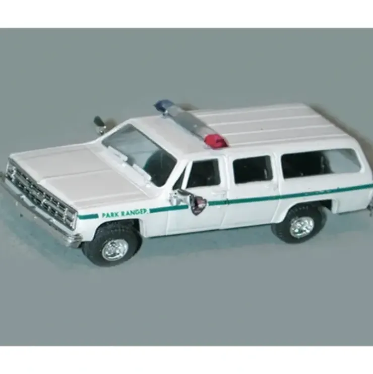 Trident Miniatures 90199 HO Chevrolet Suburban Park Ranger Police Vehicle - Your Source for Gaming Essentials* Trains