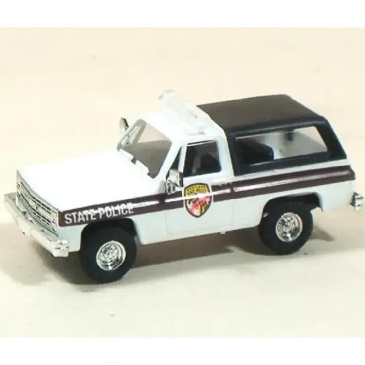 Trident Miniatures 90207 HO Chevrolet Blazer Maryland State Police Vehicle - Your Source for Gaming Essentials* Trains
