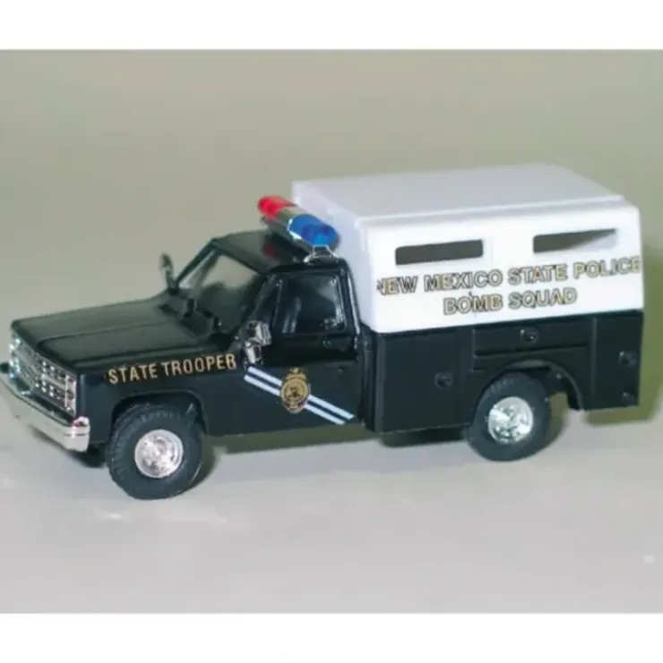 Trident Miniatures 90256 HO Chevrolet New Mexico State Police Utility Truck - Your Source for Gaming Essentials* Trains