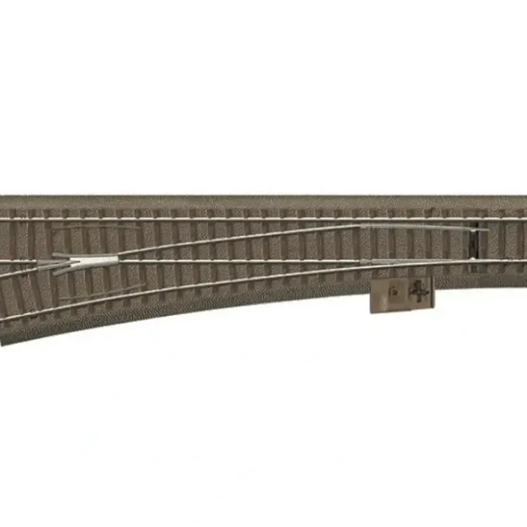 Trix 62711 HO C-Track 9-5/16" Left Hand Wide-Radius Switch Turnout - Your Source for Gaming Essentials* Trains