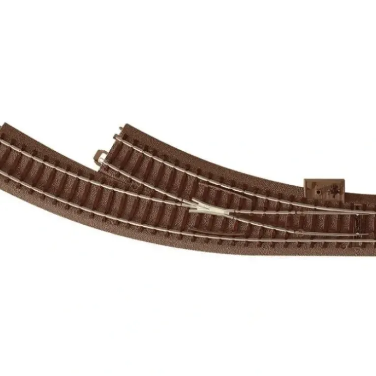 Trix 62672 HO C Track 14-3/16" Right Hand Curved Switch Turnout - Your Source for Gaming Essentials* Trains