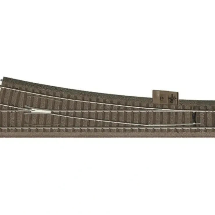 Trix 62712 HO C-Track 9-5/16" Right Hand Wide-Radius Switch Turnout - Your Source for Gaming Essentials* Trains