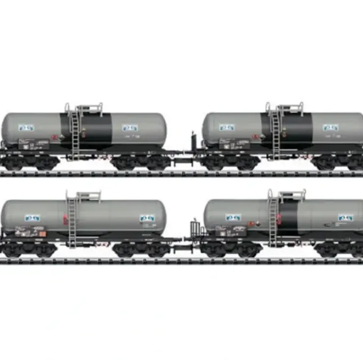 Trix 15419 N Aretz 4-Axle Sulfuric Acid Tank Car 4-Pack - Your Source for Gaming Essentials* Trains