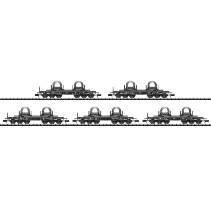 Trix 15073 N DB Type Ssym 46 "Coil Transport" Car Set (Set of 5) - Your Source for Gaming Essentials* Trains