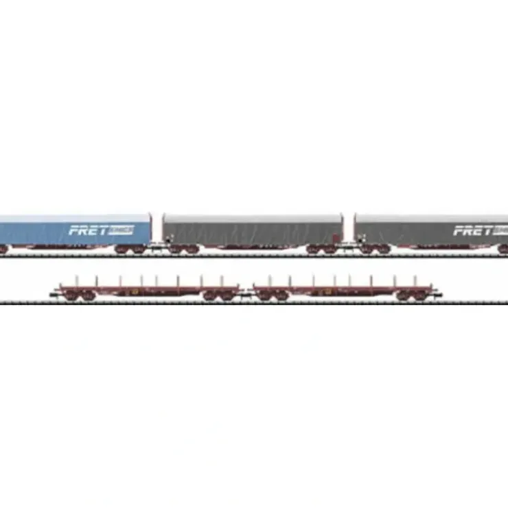 Trix 15476 N French National Railways SNCF Era VI 5-Car Freight Set - Your Source for Gaming Essentials* Trains