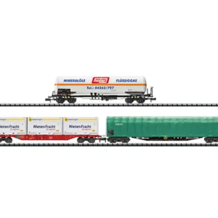 Trix 15303 N German Railroad DB Schenker Freight Transport 3-Car Set - Your Source for Gaming Essentials* Trains