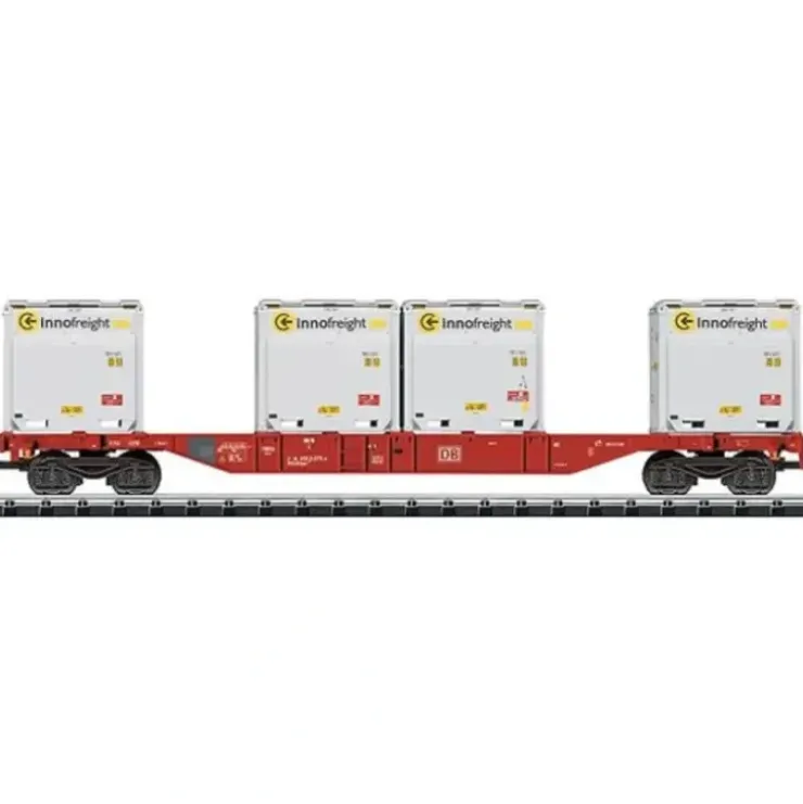 Trix 15531 N Minitrix Type Sgns Container Flatcar with 4 XS WoodTainer Load - Your Source for Gaming Essentials* Trains