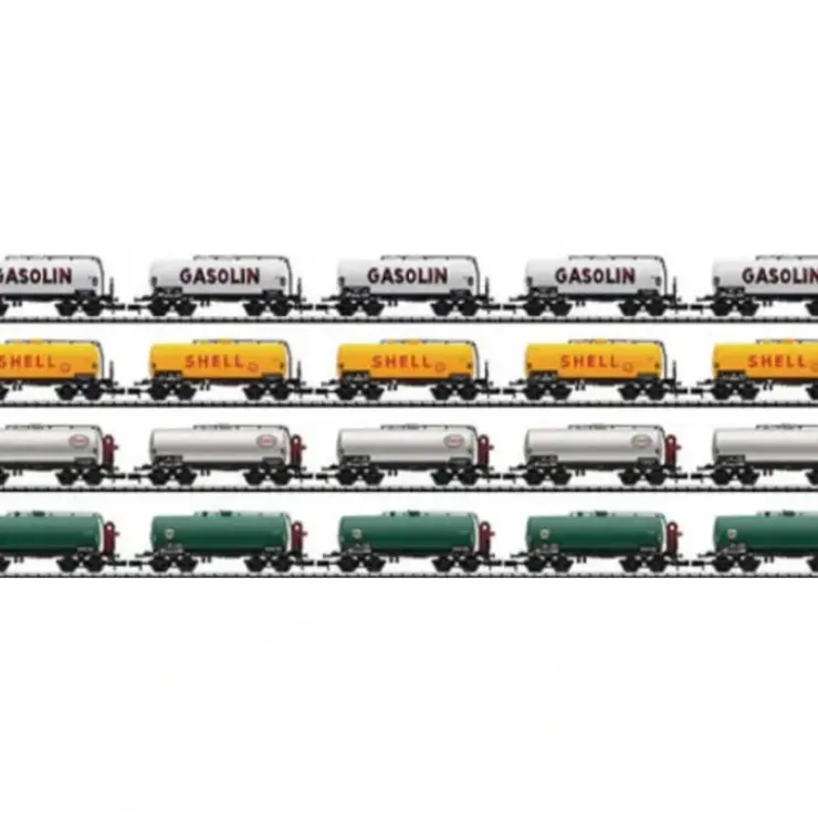 Trix 15420 N Motor Fuels 4-Axle Tank Car with Brakeman's Cab/Platform 20-Pack - Your Source for Gaming Essentials* Trains