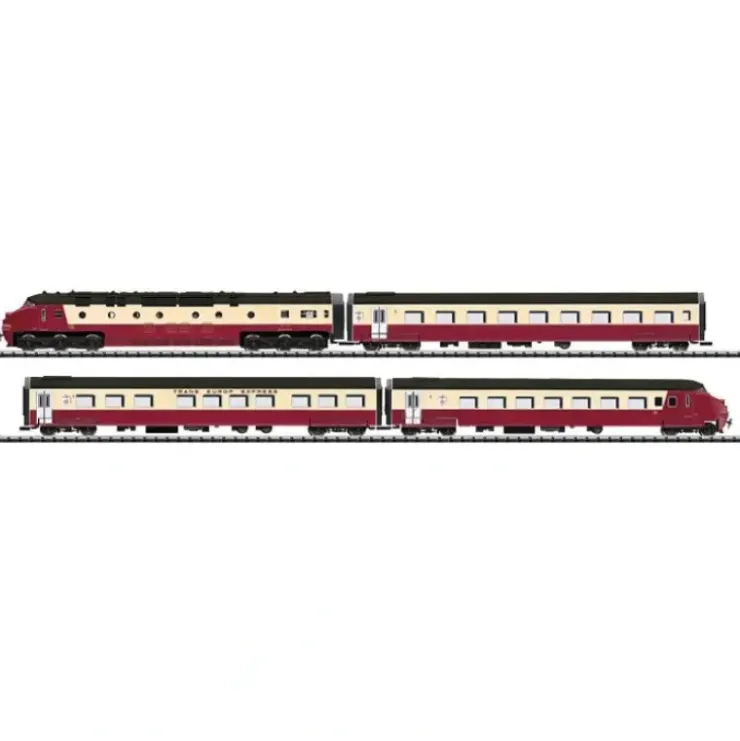 Trix 12338 N TEE Express Class RAm Diesel Railcar Train Set w/DCC/SX/SND - Your Source for Gaming Essentials* Trains