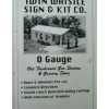 Twin Whistle Sign & Kit Co. O Old Fashioned Gas Station & Grocery Building Kit - Your Source for Gaming Essentials* Trains