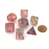 Dice>Unicorn Resin 16mm 7-Die Polyhedral Dice Set - Cosmic Carnival - Your Source for Gaming Essentials