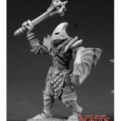 Tabletop Miniatures>Unpainted Dhaval Icefist White Dragon Knight 03346 Dark Heaven - Your Source for Gaming Essentials